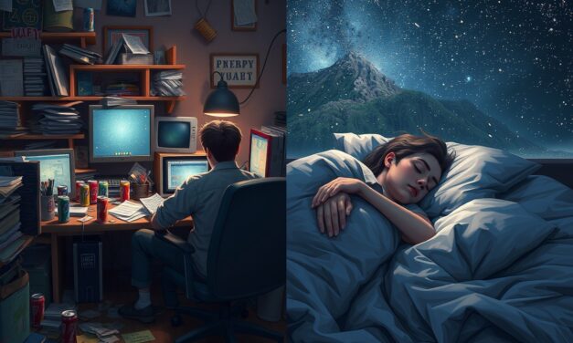 The False Substitute – Why Sleep is Essential for Real Productivity